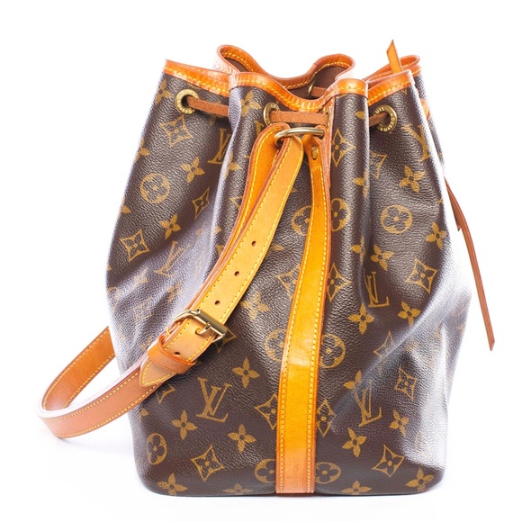 Auth LOUIS VUITTON Monogram Noe MM Shoulder Bag - Picture 2 of 8
